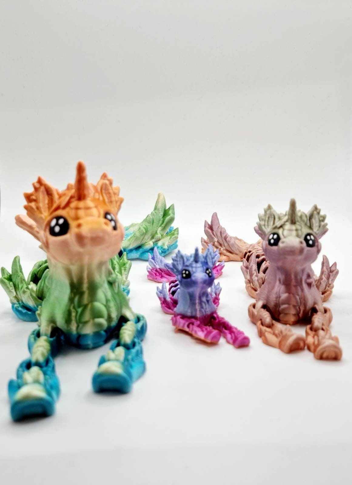 Articulated Self Standing Sea Horse Fidget Toy