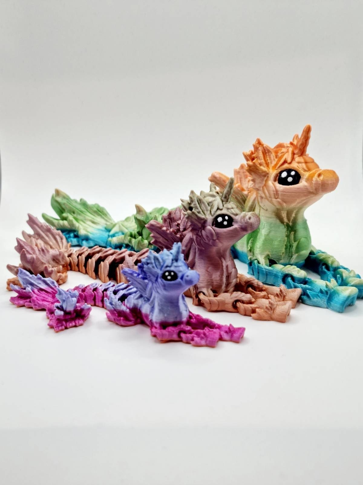 Articulated Self Standing Sea Horse Fidget Toy