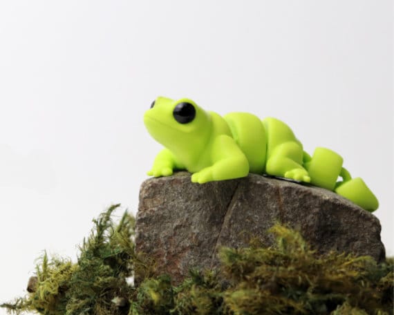 Baby Lizard Fidget Model / Keyring