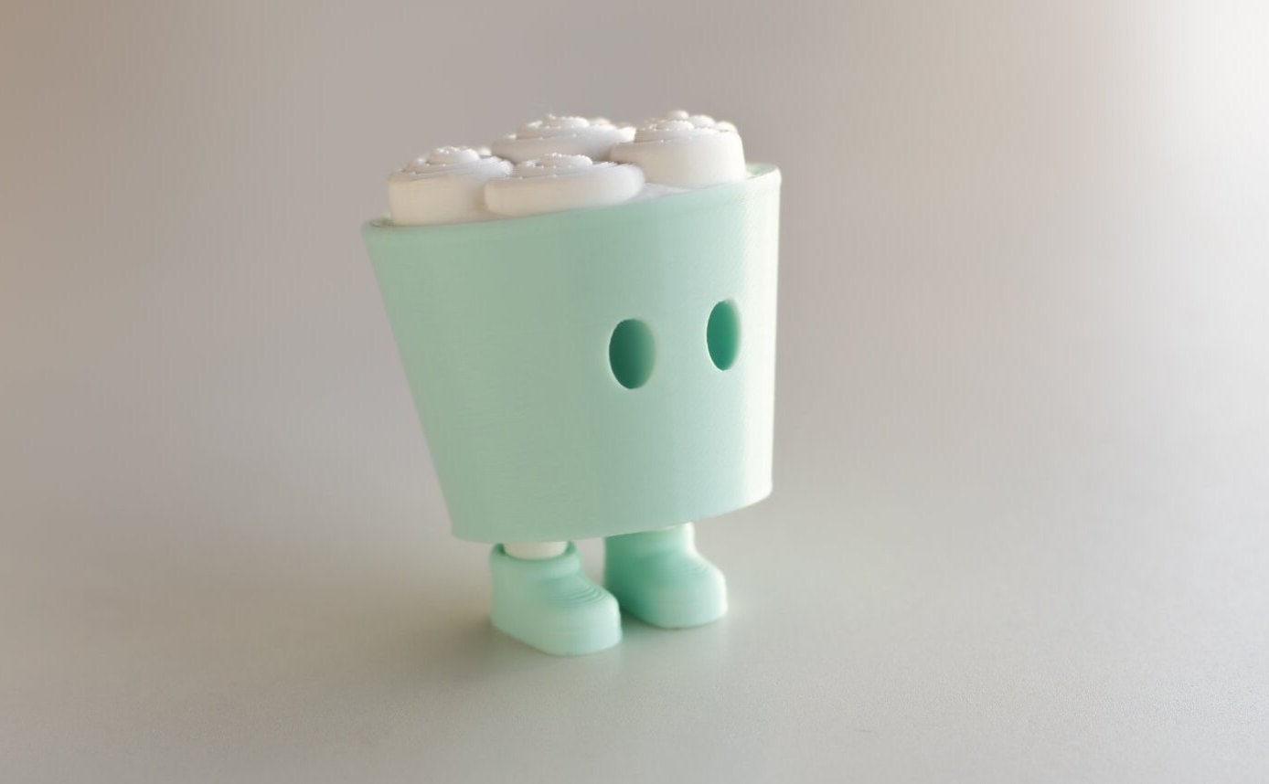 Ice Cream Roll With Feet Fidget Model / Keyring