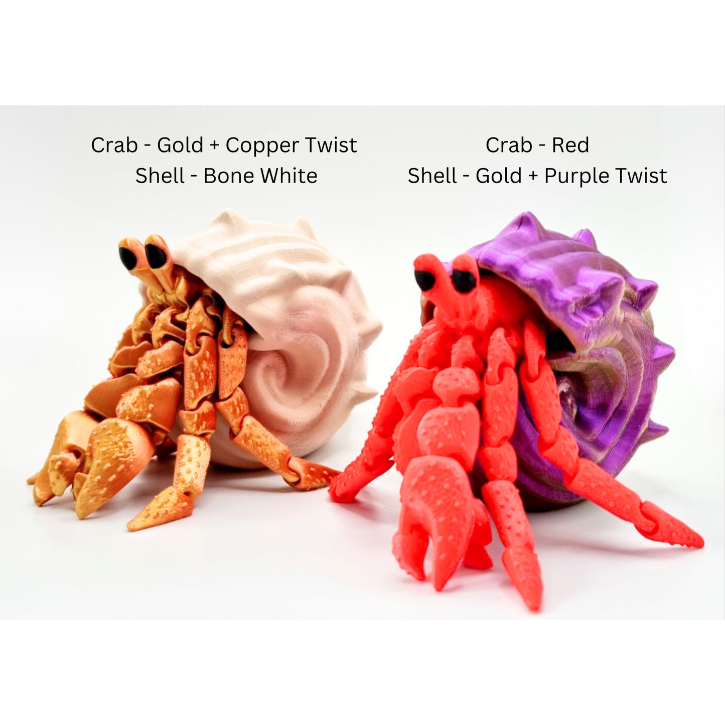 Hermie the Hermit Crab Fidget Toy