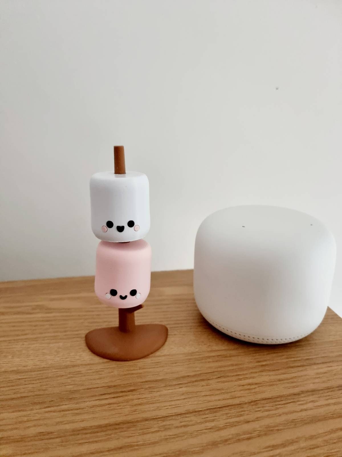 Kawaii Marshmallows with tree stand