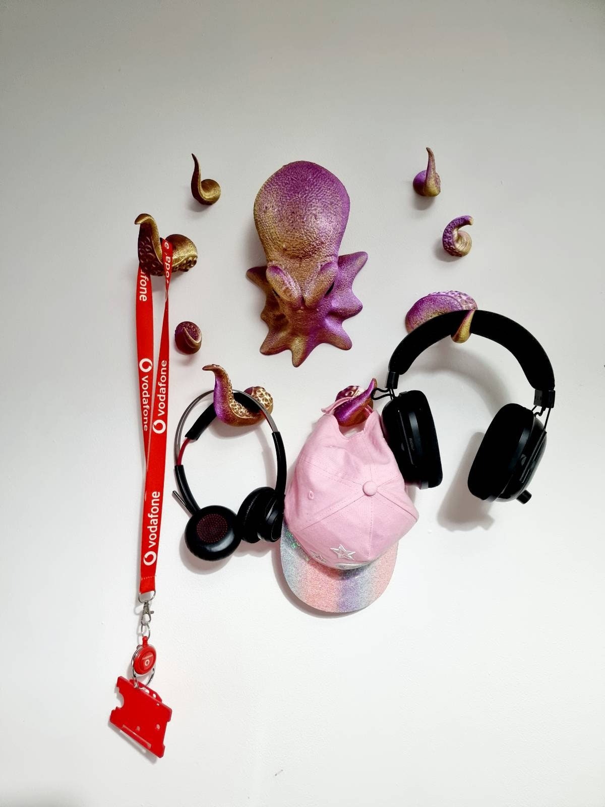 Octopus Headphone Wall Hanger