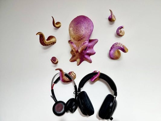 Octopus Headphone Wall Hanger