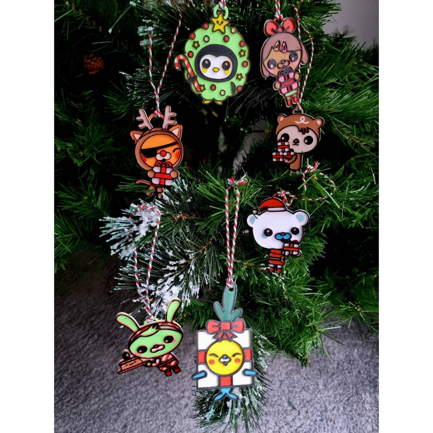 Octonauts Christmas Baubles