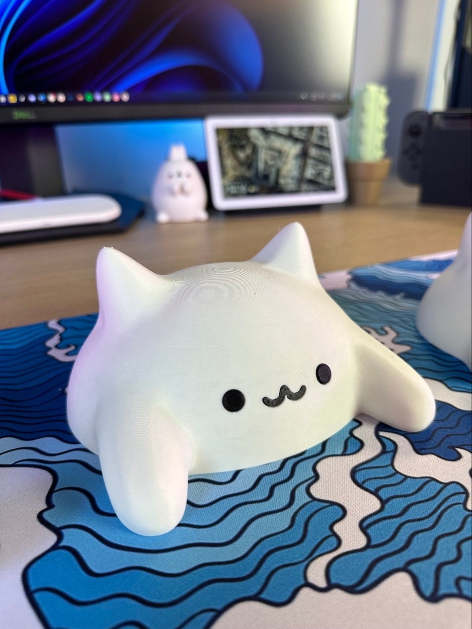 Bongo Cats - Desk Decoration