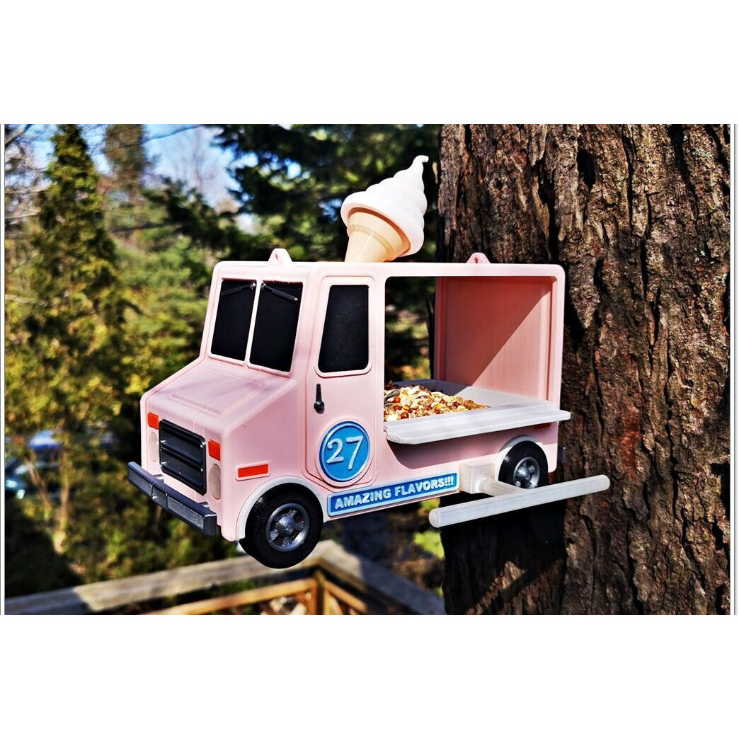 Ice Cream Truck Bird Feeder