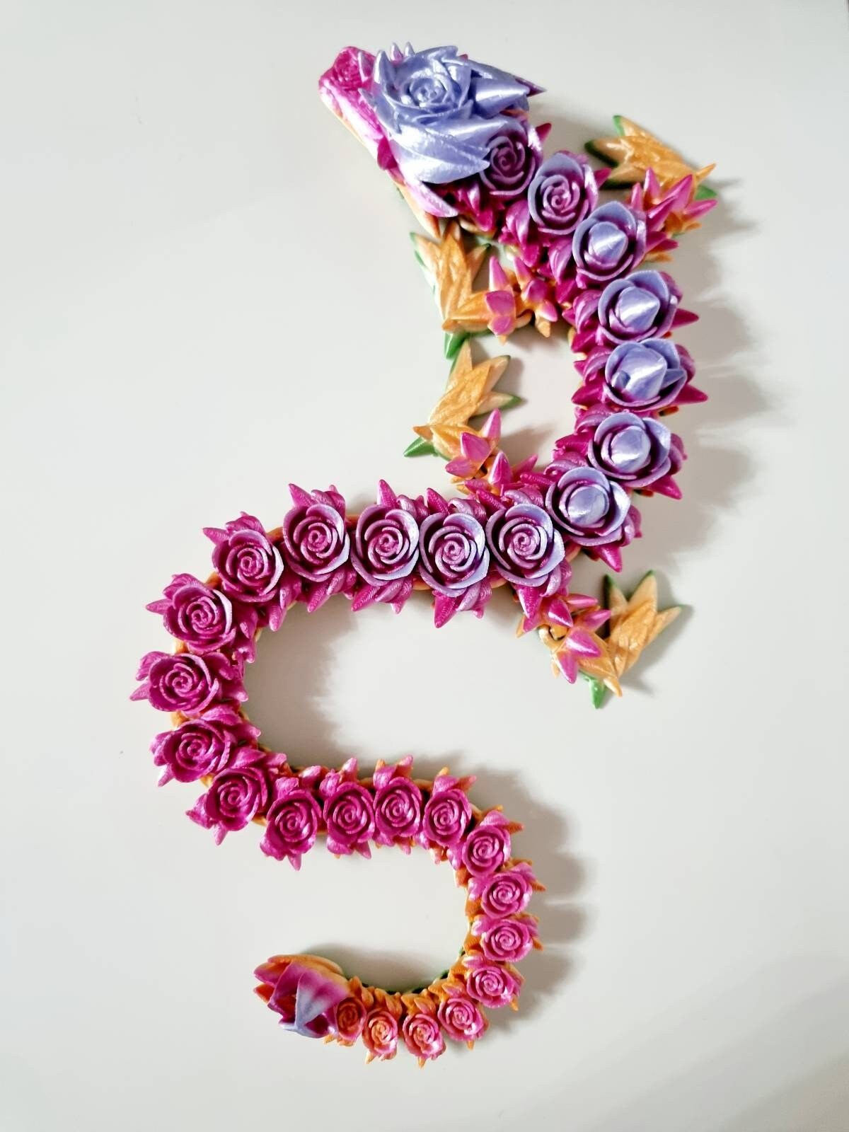 Rose Crystal Dragon