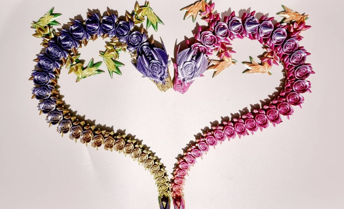 Rose Crystal Dragon