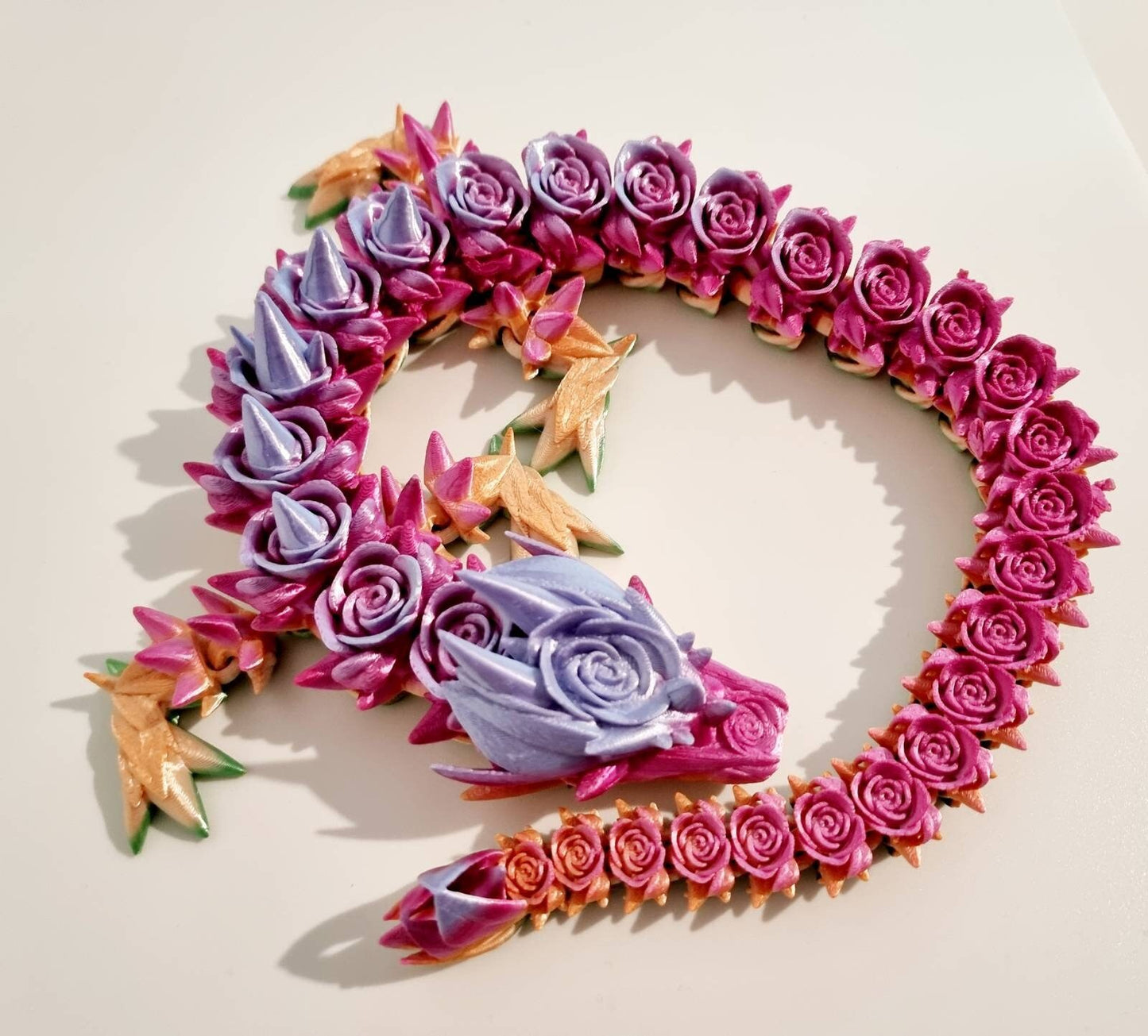 Rose Crystal Dragon