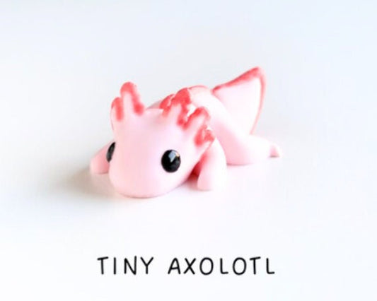 Baby Axolotl Fidget Model / Keyring
