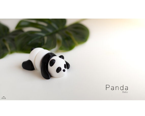 Baby Panda Fidget Model / Keyring