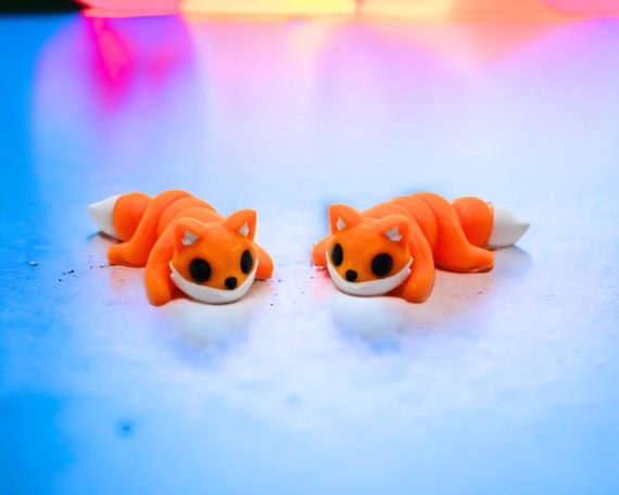 Baby Fox Fidget Model / Keyring