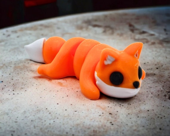 Baby Fox Fidget Model / Keyring