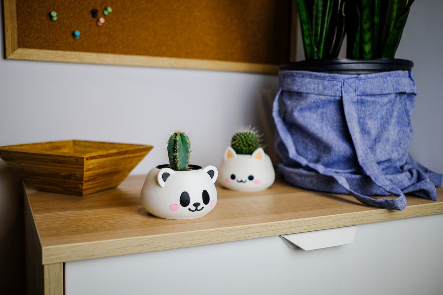 Kawaii Panda Planter