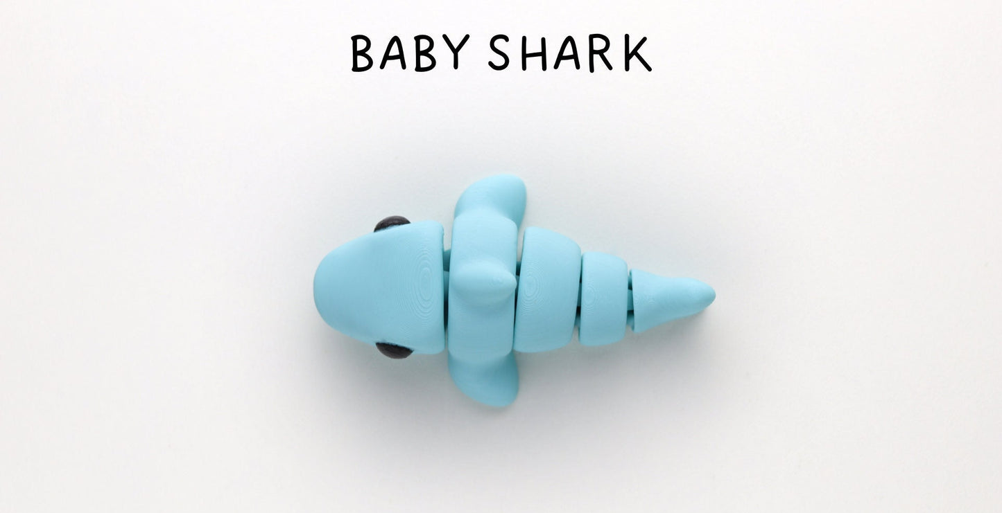 Baby Shark Fidget Model / Keyring