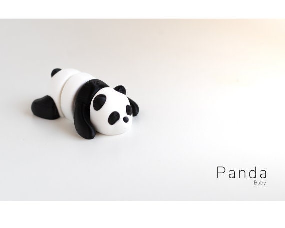 Baby Panda Fidget Model / Keyring