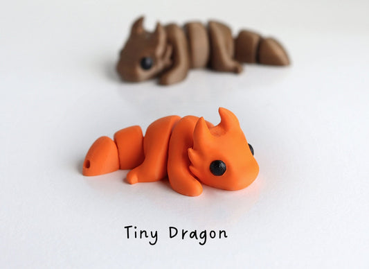 Tiny Dragon Fidget Model / Keyring