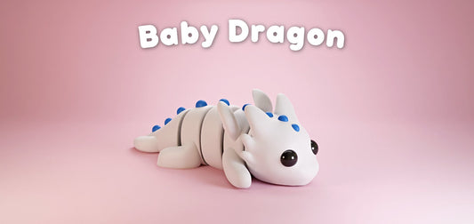 Baby Dragon Fidget Model