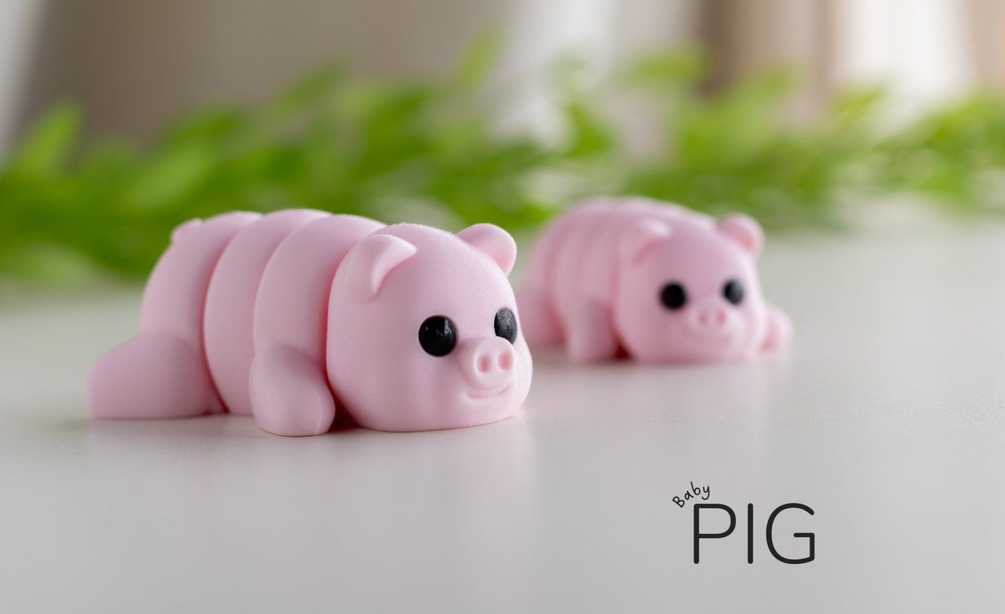 Baby Pig Fidget Model / Keyring