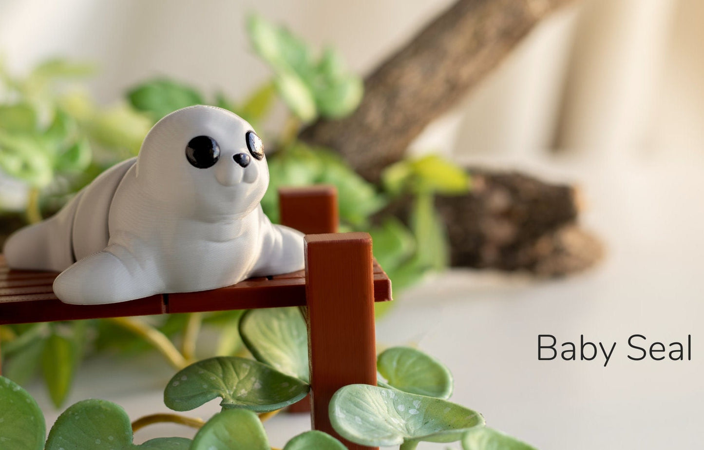 Baby Seal Fidget Model / Keyring