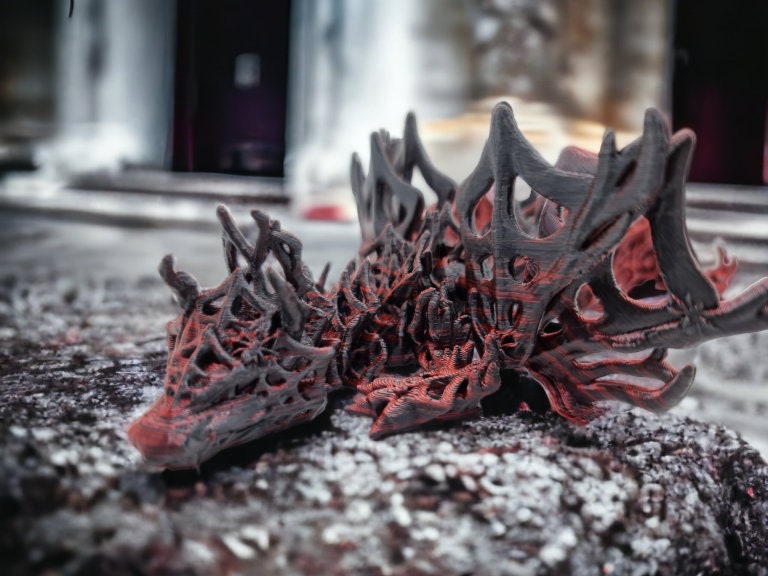 Wicked Winged Dragon - 3 sizes - Flexible Sensory Model